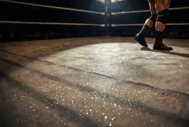 A-wrestler-immediately-after-entering-the-ring