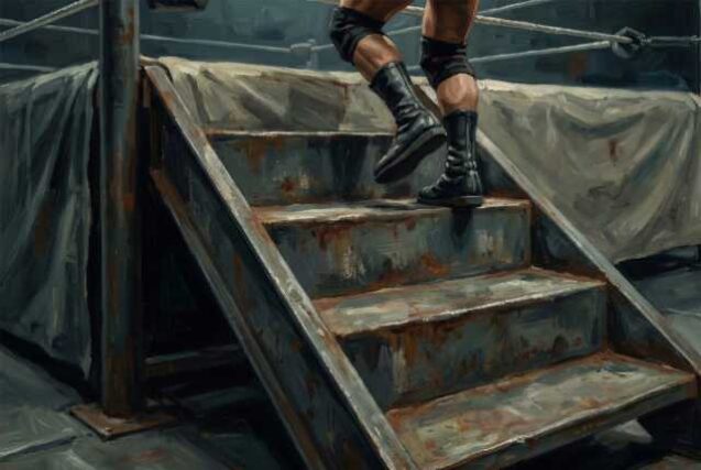 Stairs-for-entering-the-ring